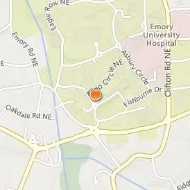 Emory University Location Map - Street View