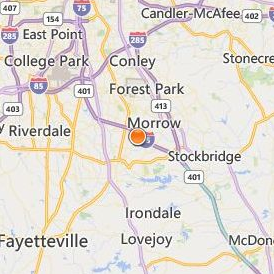Empire Beauty School Morrow Location Map - City View