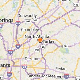 Empire Beauty School Northlake Location Map - City View