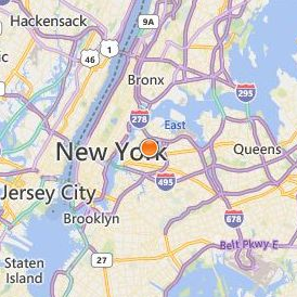 Empire Beauty School Queens Location Map - City View