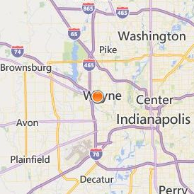 Empire Beauty School Speedway Location Map - City View