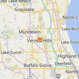 Empire Beauty School Vernon Hills Location Map - City View