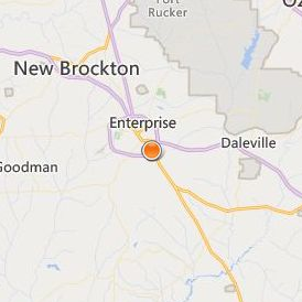 Enterprise State Community College Location Map - City View