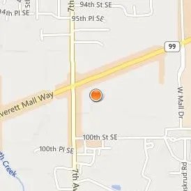 Evergreen Beauty and Barber College Everett Location Map - Street View