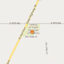 Family of Faith College Location Map - Street View