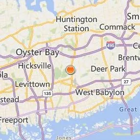 Farmingdale State College Location Map - City View