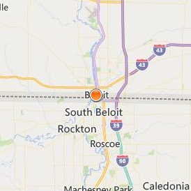 First Class Cosmetology School Location Map - City View