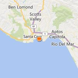 Five Branches University Location Map - City View