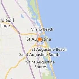 Flagler College Location Map - City View