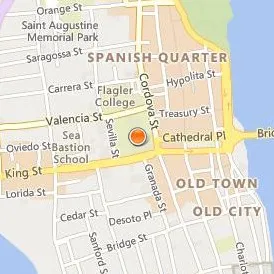 Flagler College Location Map - Street View