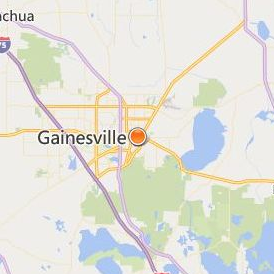 Florida School of Traditional Midwifery Location Map - City View