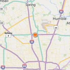 Fortis Institute Houston Location Map - City View