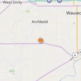 Four County Career Center Location Map - City View