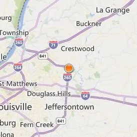 Galen College of Nursing Louisville Location Map - City View