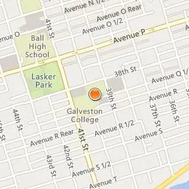 Galveston College Location Map - Street View
