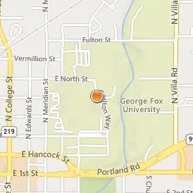 George Fox University Location Map - Street View