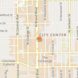 Glendale Career College Location Map - Street View