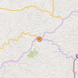 Glenville State University Location Map - City View