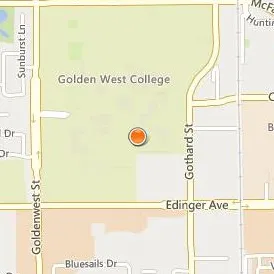 Golden West College Location Map - Street View