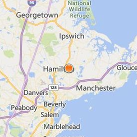 Gordon Conwell Theological Seminary Location Map - City View
