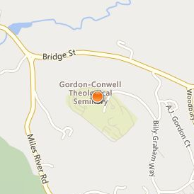Gordon Conwell Theological Seminary Location Map - Street View