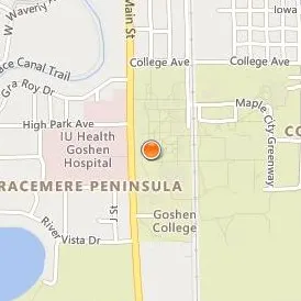 Goshen College Location Map - Street View