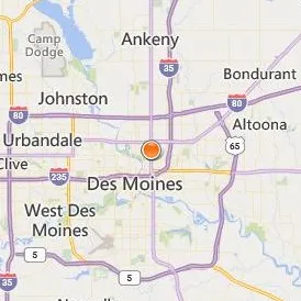 Grand View University Location Map - City View