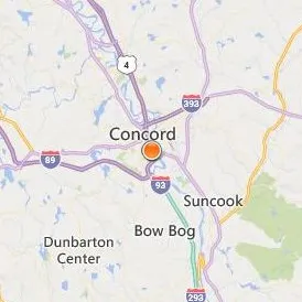 Granite State College Location Map - City View