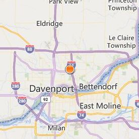 Hamilton Technical College Location Map - City View