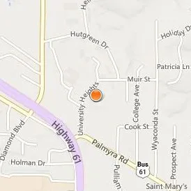 Hannibal LaGrange University Location Map - Street View