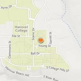 Hanover College Location Map - Street View