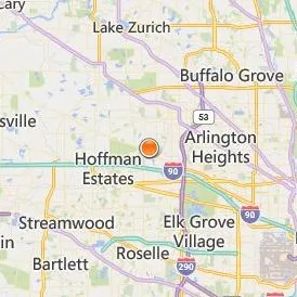 William Rainey Harper College Location Map - City View