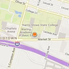 Harris Stowe State University Location Map - Street View