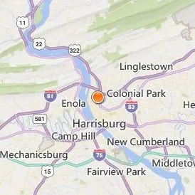 Harrisburg Area Community College Location Map - City View