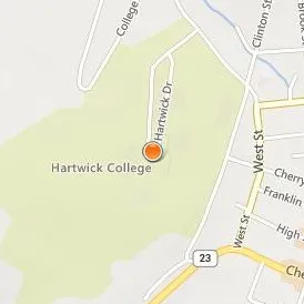 Hartwick College Location Map - Street View