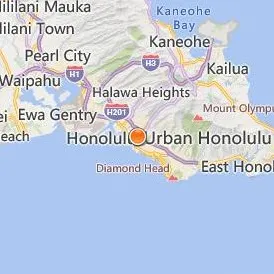 Hawaii Institute of Hair Design Location Map - City View
