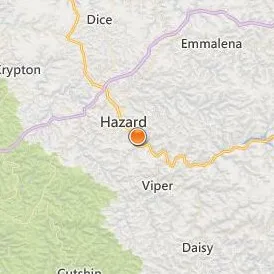 Hazard Community and Technical College Location Map - City View