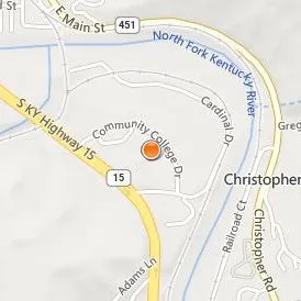 Hazard Community and Technical College Location Map - Street View