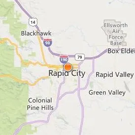 Paul Mitchell the School Rapid City Location Map - City View
