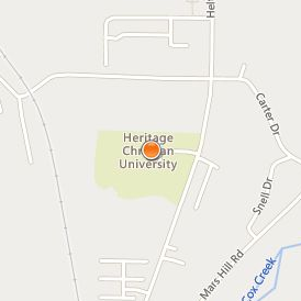 Heritage Christian University Location Map - Street View