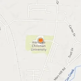 Heritage Christian University Location Map - Street View