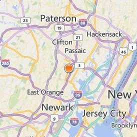 Eastwick College Nutley Location Map - City View