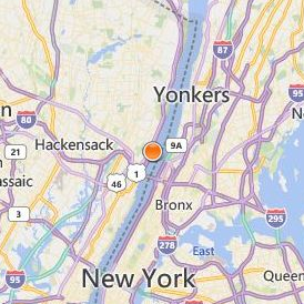 Holy Name Medical Center School of Nursing Location Map - City View