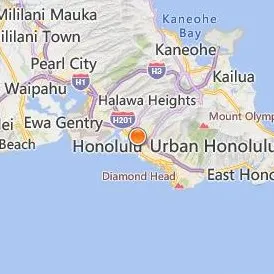 Honolulu Community College Location Map - City View