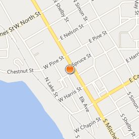 Houghton Lake Institute of Cosmetology Location Map - Street View