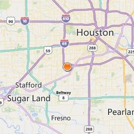 Houston Graduate School of Theology Location Map - City View