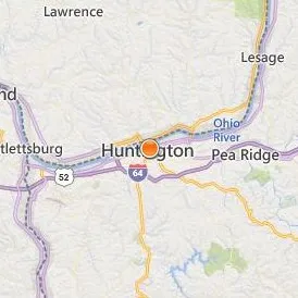Huntington Junior College Location Map - City View