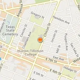 Huston Tillotson University Location Map - Street View
