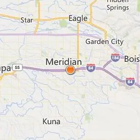 Idaho College of Osteopathic Medicine Location Map - City View