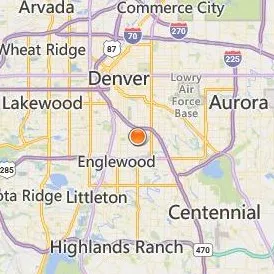 Iliff School of Theology Location Map - City View